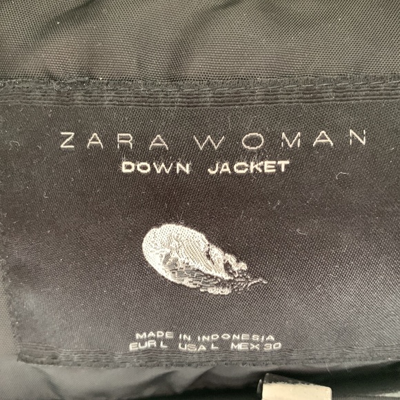 ZARA | Woman Down Puffer Anorak - Picture 2 of 3